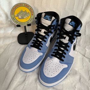 Jordan 1 High University Blue, size 15, used, great condition, with box (good).